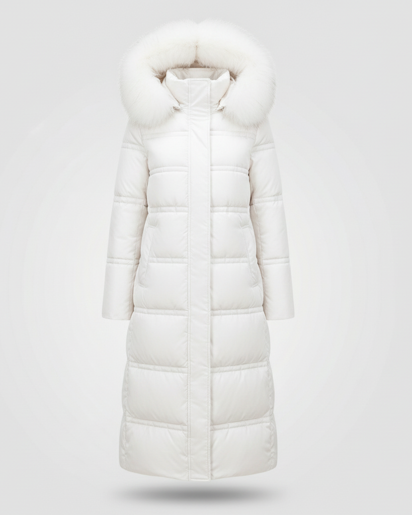 Taillierter Wintermantel Damen