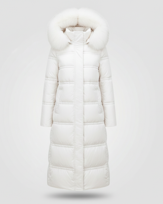 Taillierter Wintermantel Damen
