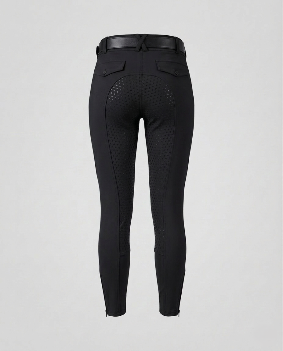 Damen Reithose mit Silikonvollbesatz