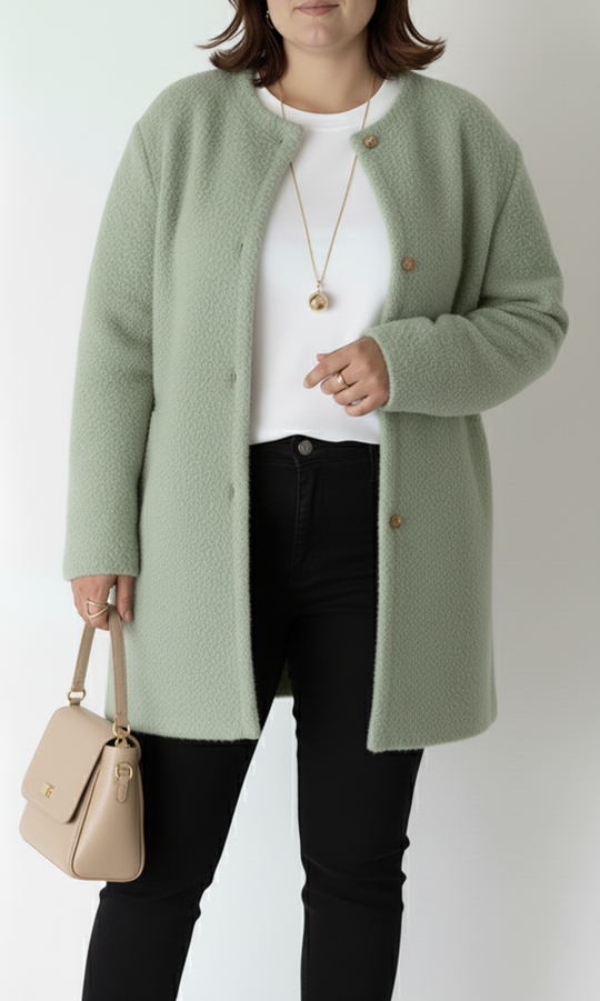 Damen Strick-Cardigan Elegant & Lockerer Schnitt - Große Größen