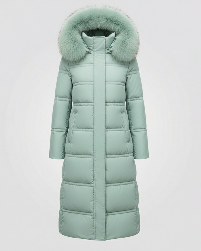 Taillierter Wintermantel Damen