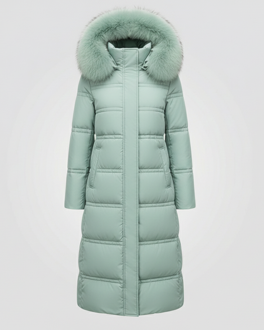 Taillierter Wintermantel Damen