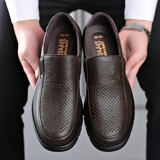 Herren-Freizeitschuhe aus echtem