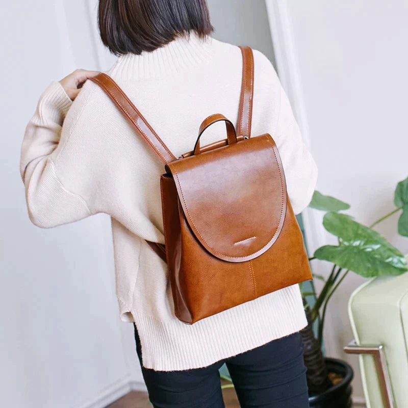 Leder Mini Rucksack für Frauen Luxuriös und Vielseitig
