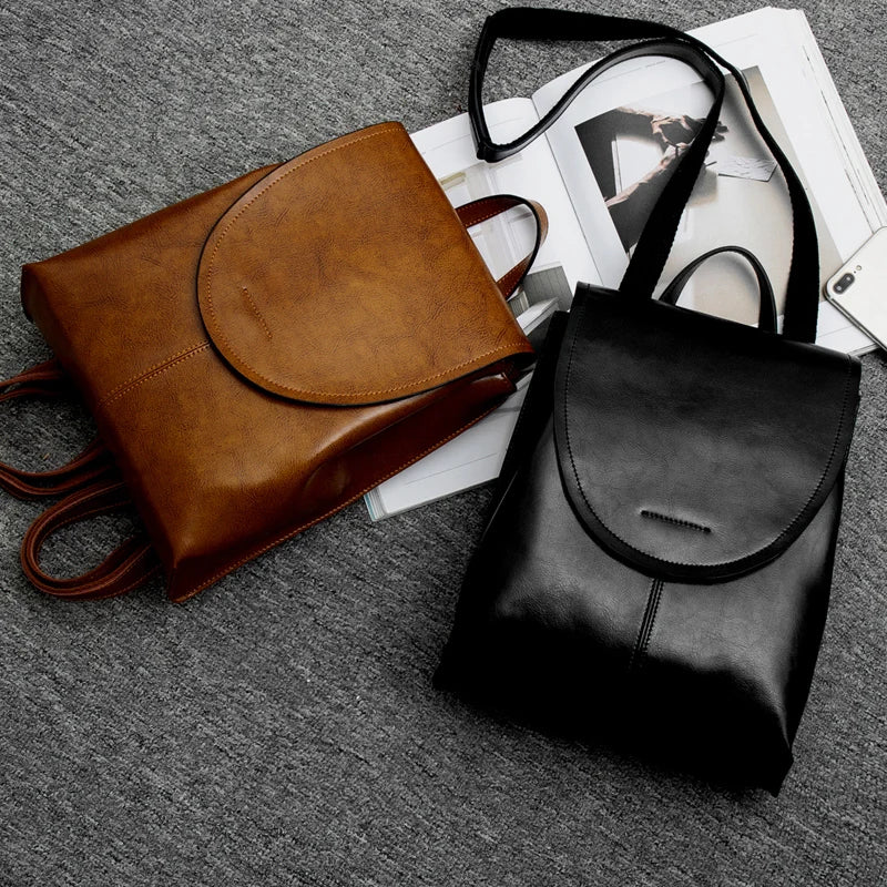 Leder Mini Rucksack für Frauen Luxuriös und Vielseitig