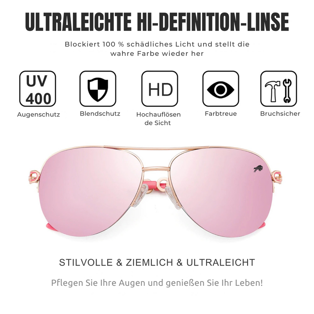 Polarisierte Brille für Damen
