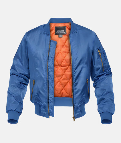 Bomberjacke Herren mit Rippkragen - Lässige Bomberjacken Herren
