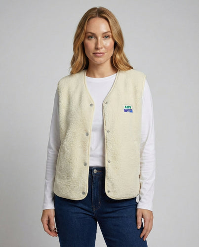 ShopNory | Damen Weste mit Einfacher Knopfverschluss