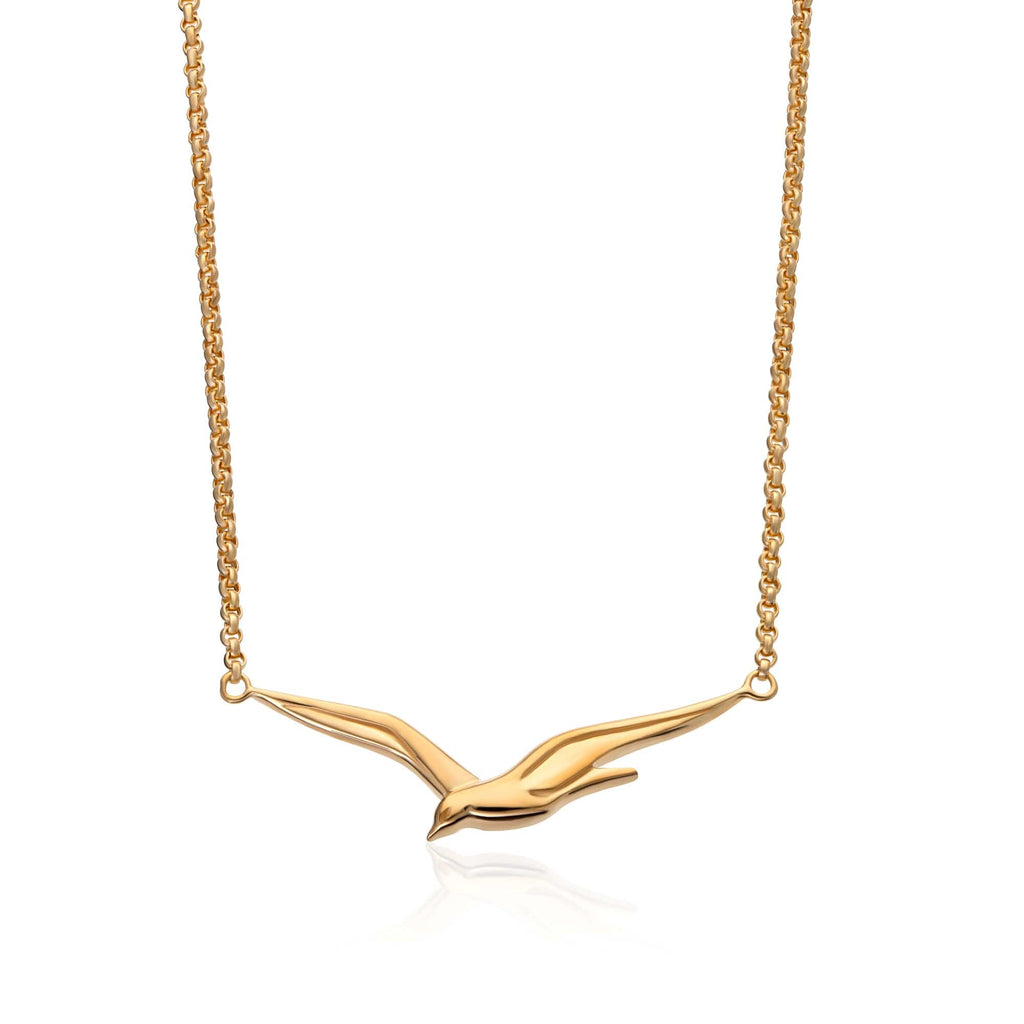 Gold Soaring Bird Necklace | Shop Nory