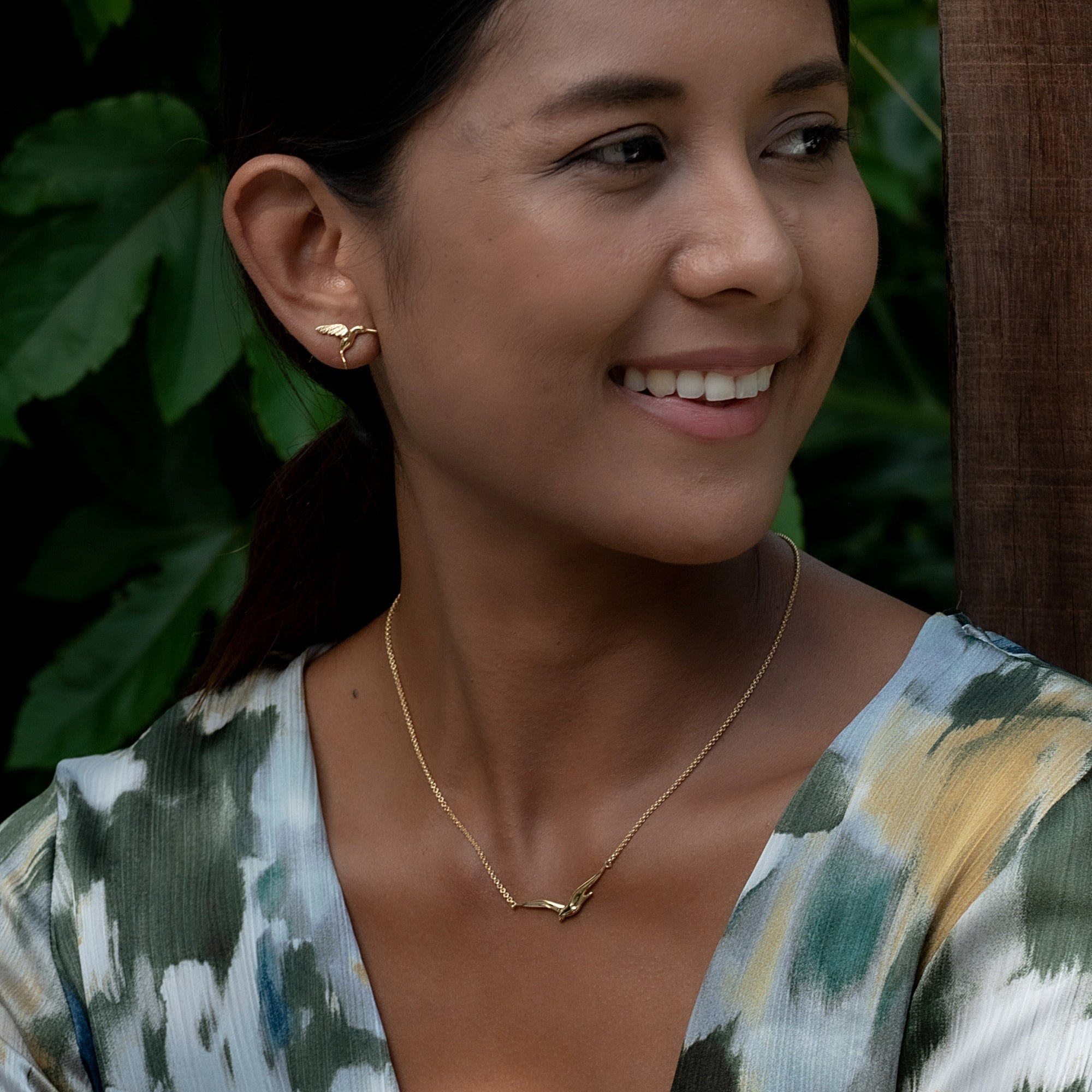 Gold Soaring Bird Necklace | Shop Nory