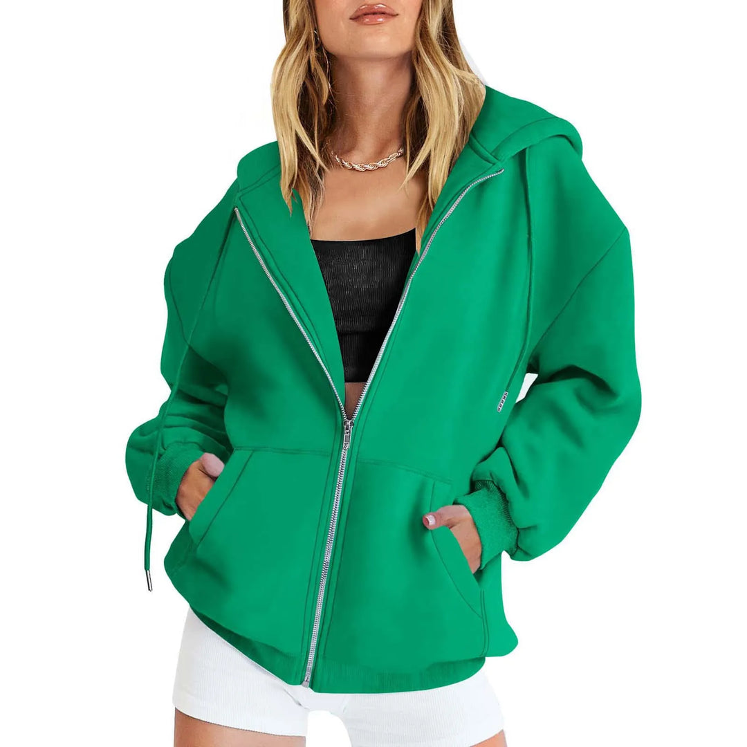 Hoodie Zip-Up Sweatshirt