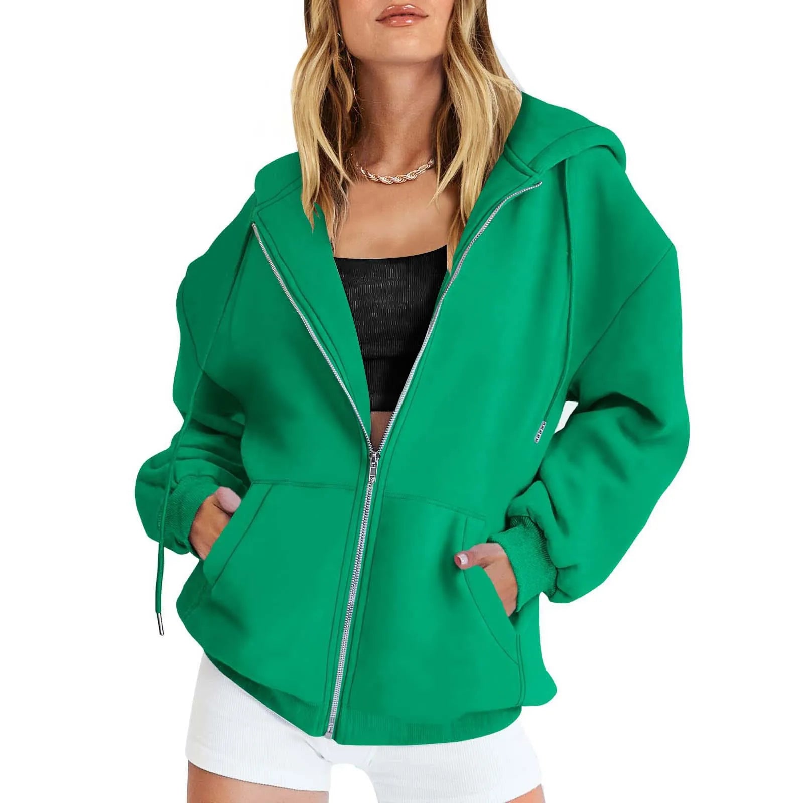 Hoodie Zip-Up Sweatshirt