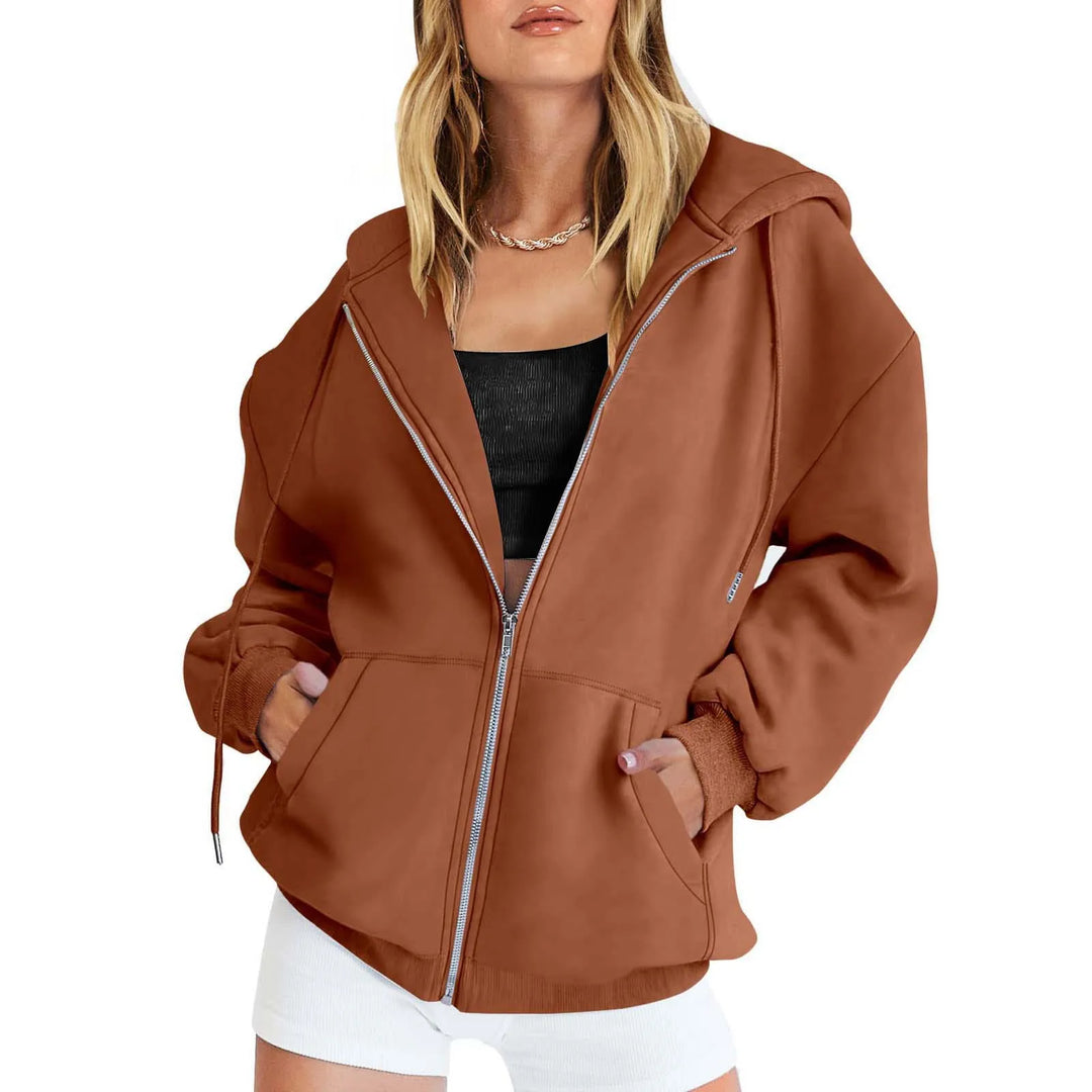 Hoodie Zip-Up Sweatshirt