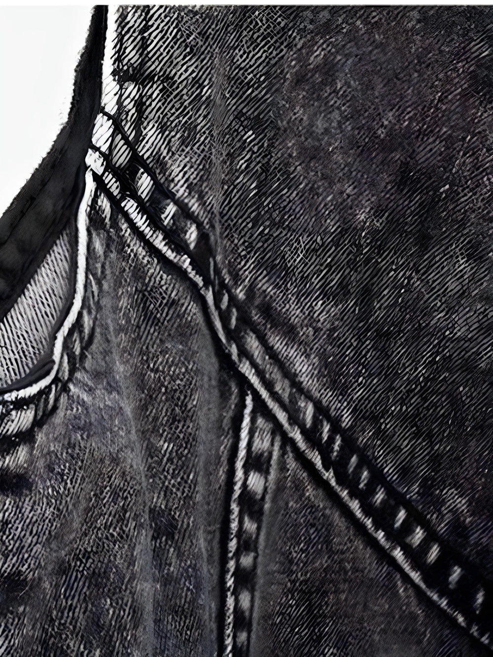 Lässige Damenweste aus Denim