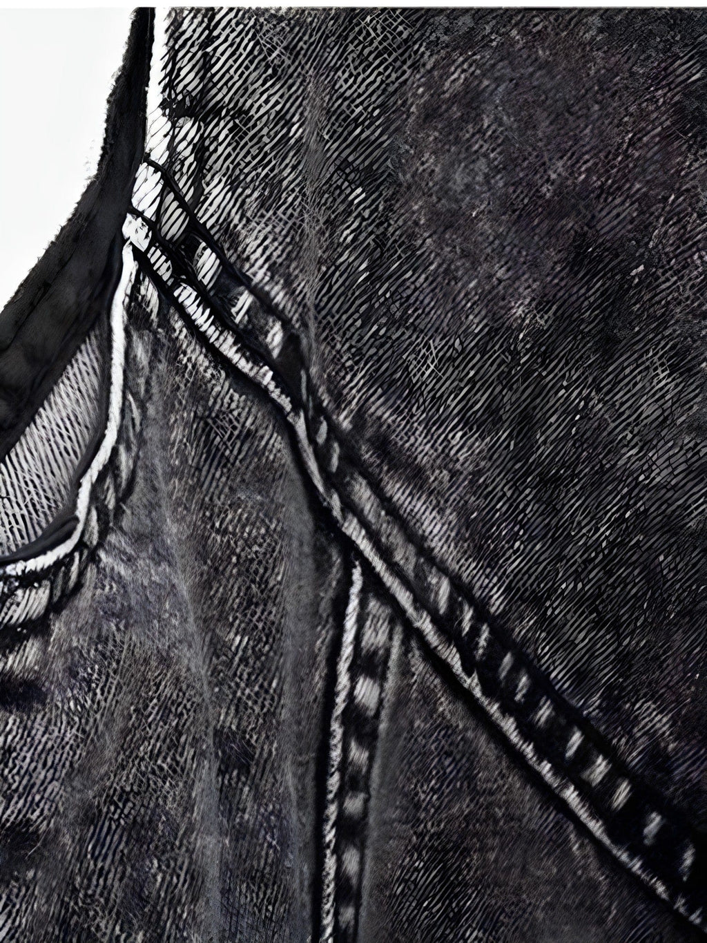 Lässige Damenweste aus Denim