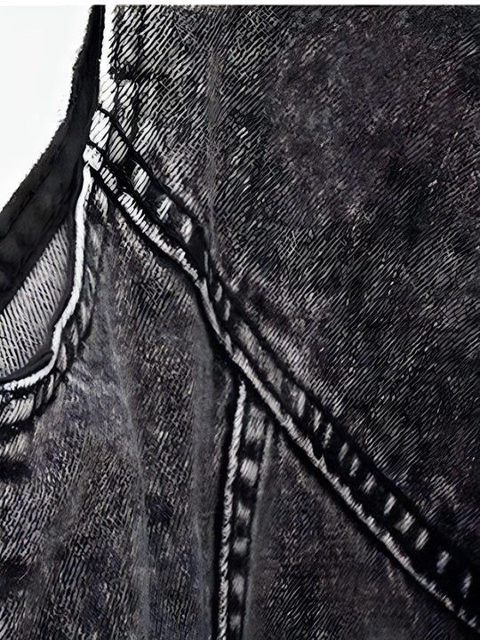 Lässige Damenweste aus Denim