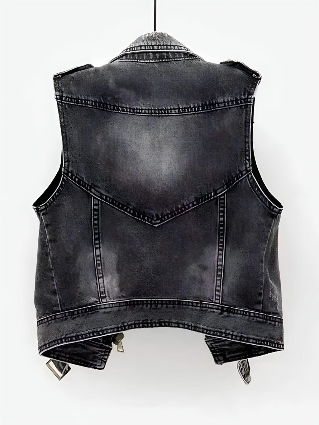 Lässige Damenweste aus Denim