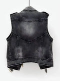 Lässige Damenweste aus Denim