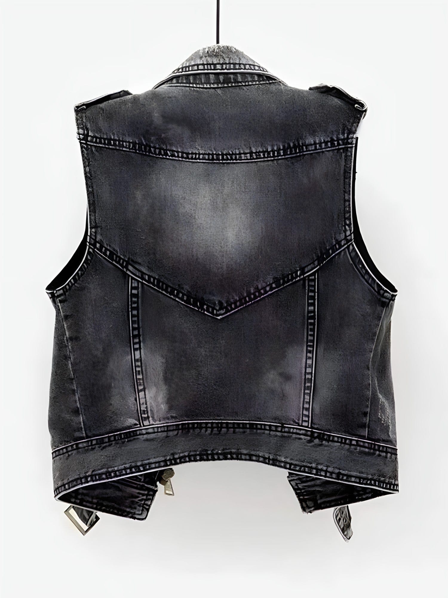 Lässige Damenweste aus Denim