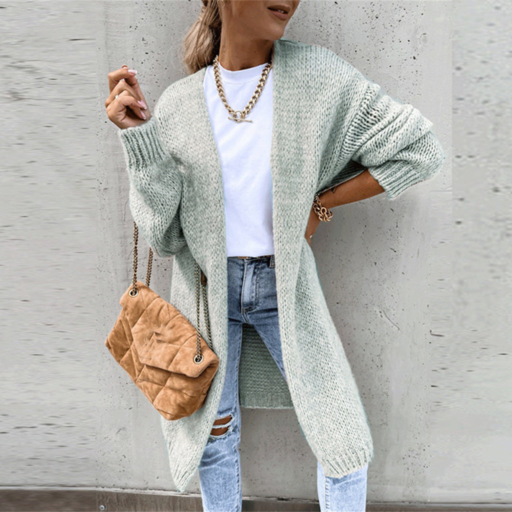 Zeitloses Langarm-Cardigan für Damen