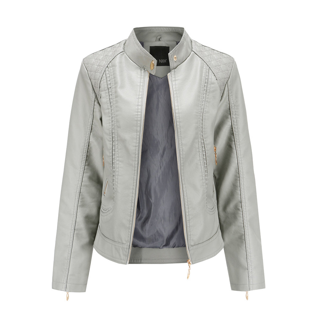 Elegante Lederjacke für Damen