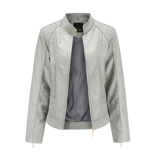 Elegante Lederjacke für Damen