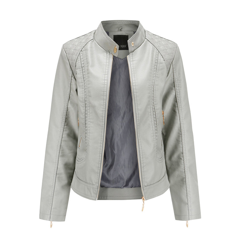 Stylische Lederjacke