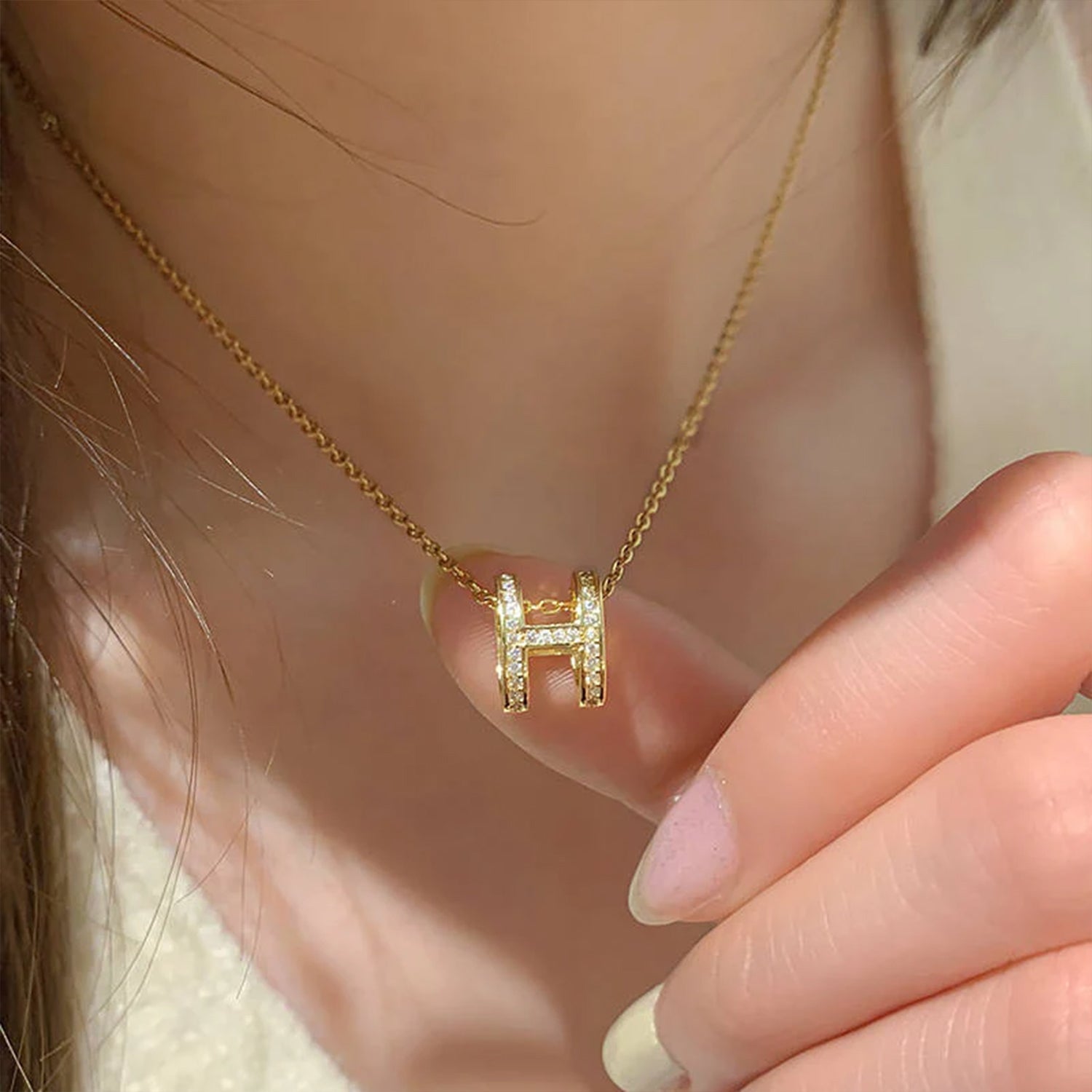 H Form Elegante Halskette | Shop Nory