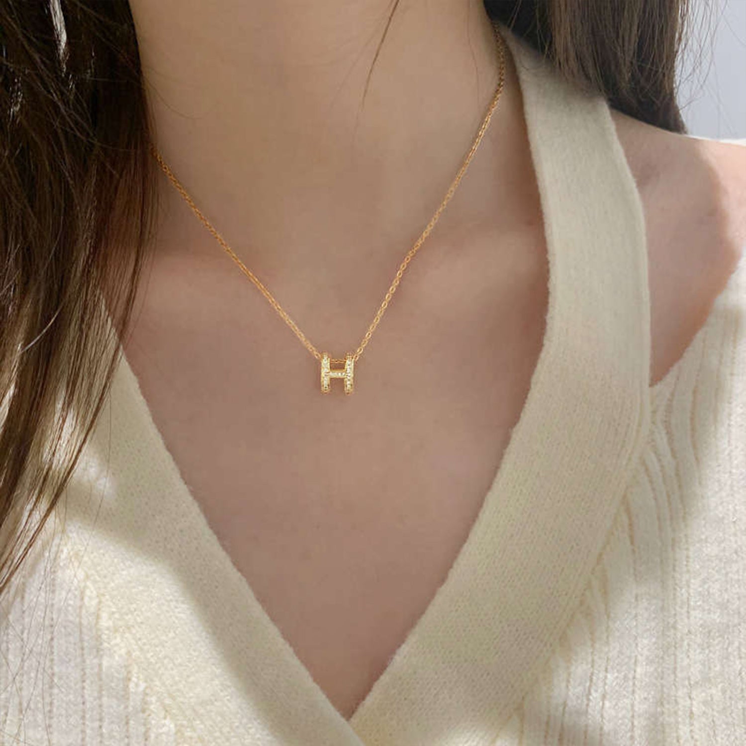 H Form Elegante Halskette | Shop Nory
