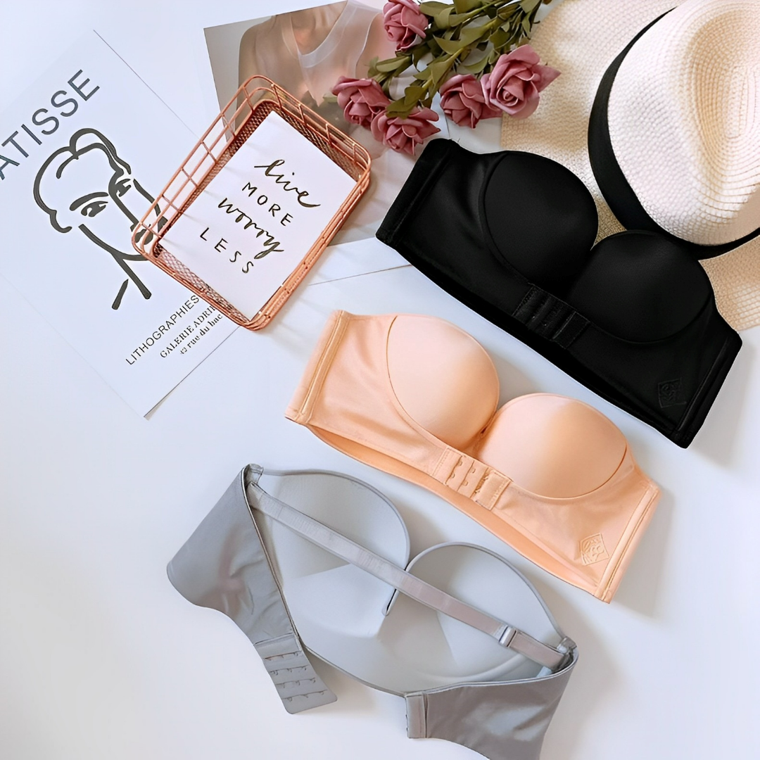ShopNory | Strapless Push-Up Bh für Maximalen Lift