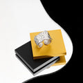 Neue kreative geometrische handgefertigte Ring | Shop Nory