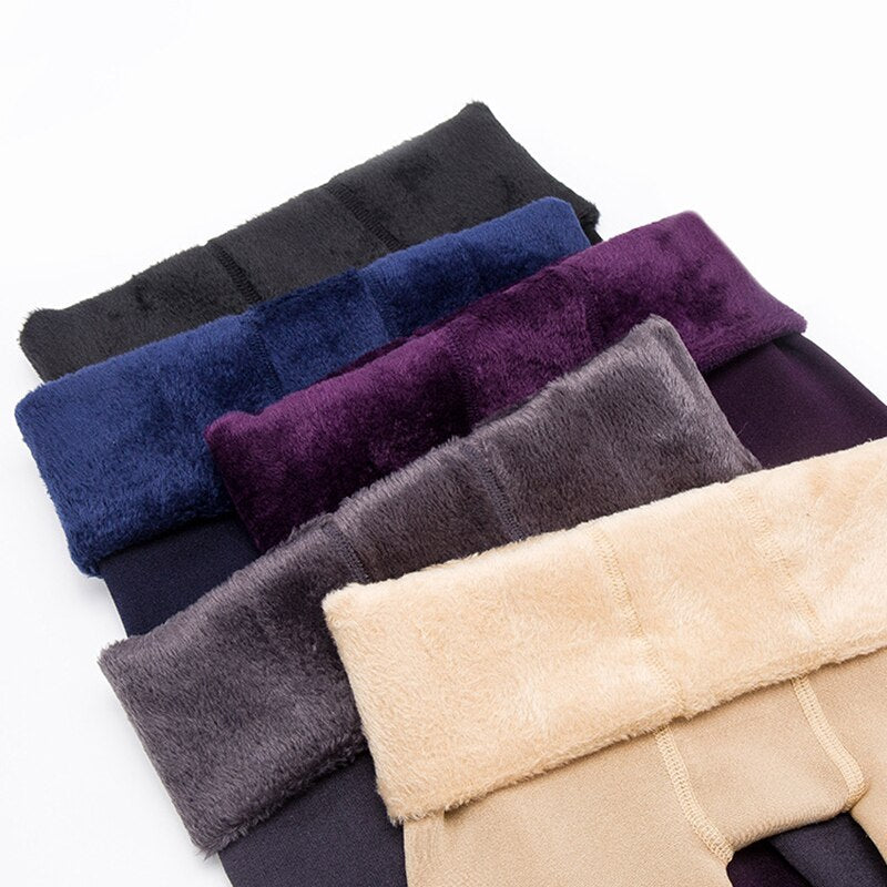 Warme, dicke Winter-Leggings | 2er-Pack