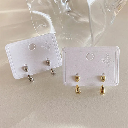 Herbstlaub-Wassertropfen-Ohrstecker | Shop Nory
