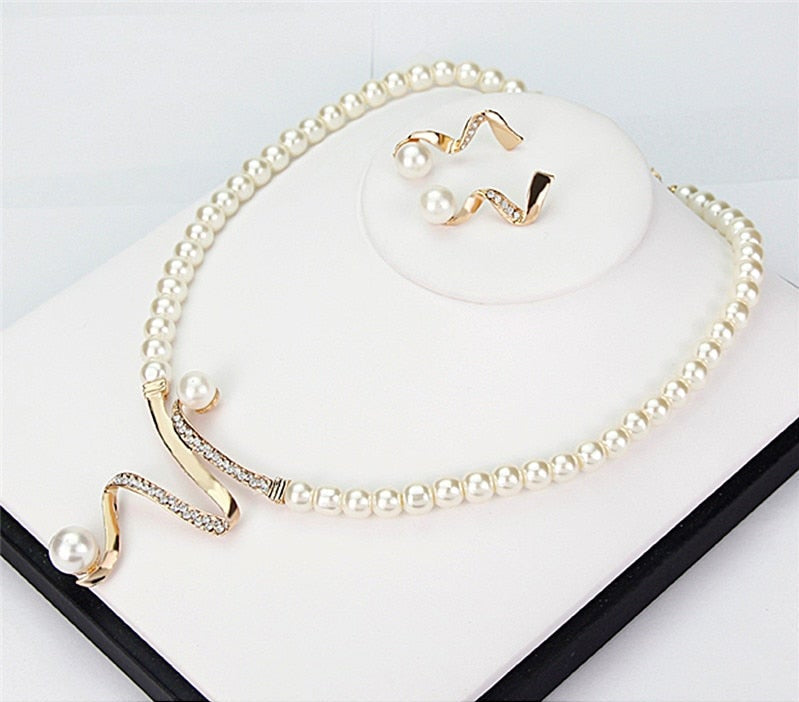 Natürliche Perlen-Schmuckset | Shop Nory