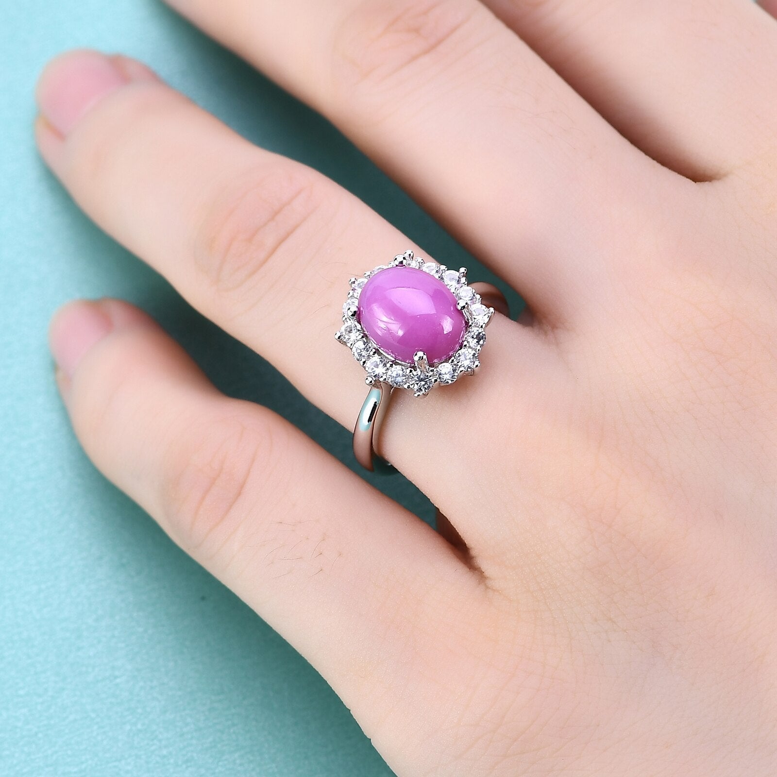 Rubin Ehering Prinzessin Diana Ring | Shop Nory