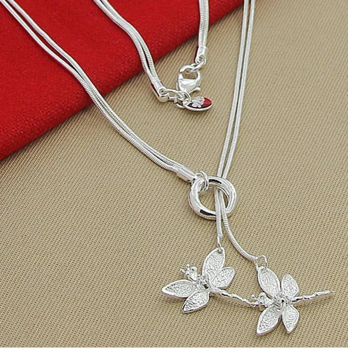 925 Sterling Silver Libellen-Halskette | Shop Nory