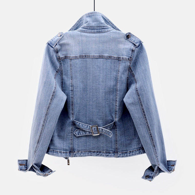 Motorrad Jeansjacke Damen