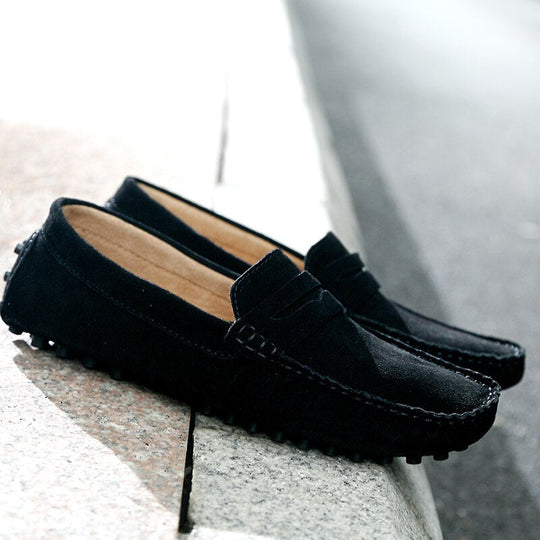 Shopnory | Lässig Wildleder Loafers für Männer