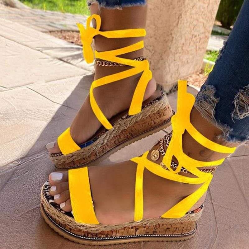 Strap Cross Frauen Sandalen
