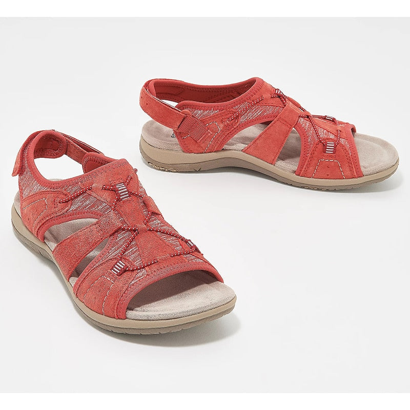 Damensandalen für Wanderschuhe