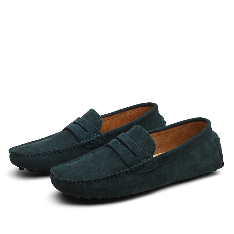 Shopnory | Lässig Wildleder Loafers für Männer