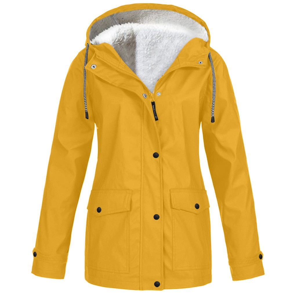 Outdoor-Jacke - Wasserdicht, Winddicht & Weich Gefüttert