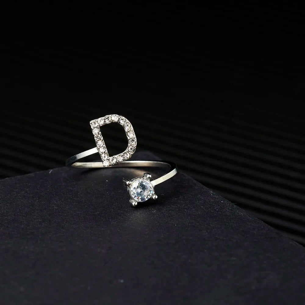 Kreative A-Z Alphabet Personalisierte Ringe | Shop Nory