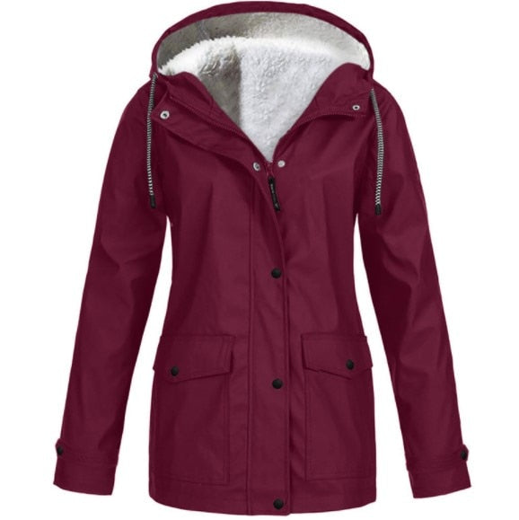 Outdoor-Jacke - Wasserdicht, Winddicht & Weich Gefüttert