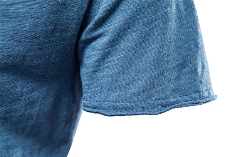Lässiges Baumwoll-T-Shirt
