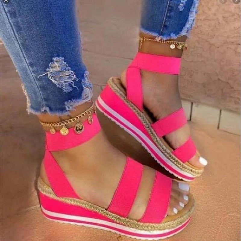 Strap Cross Frauen Sandalen