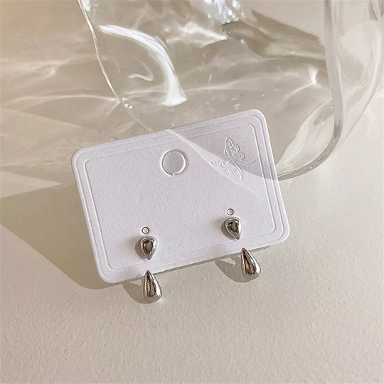 Herbstlaub-Wassertropfen-Ohrstecker | Shop Nory