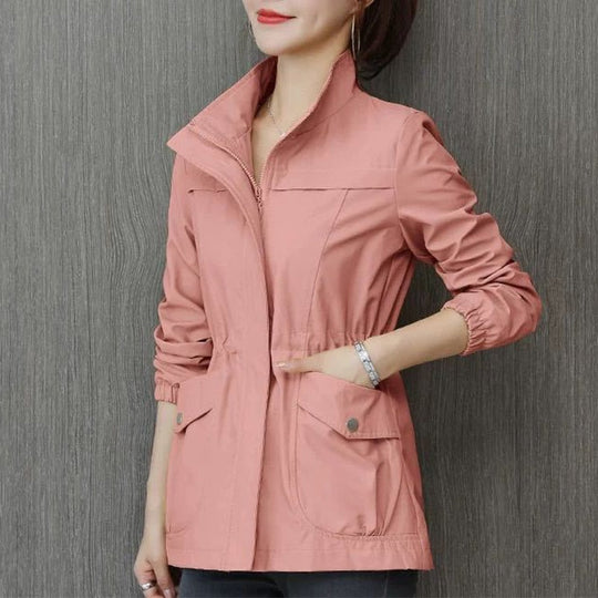 Damen Übergangsjacke mit Stehkragen