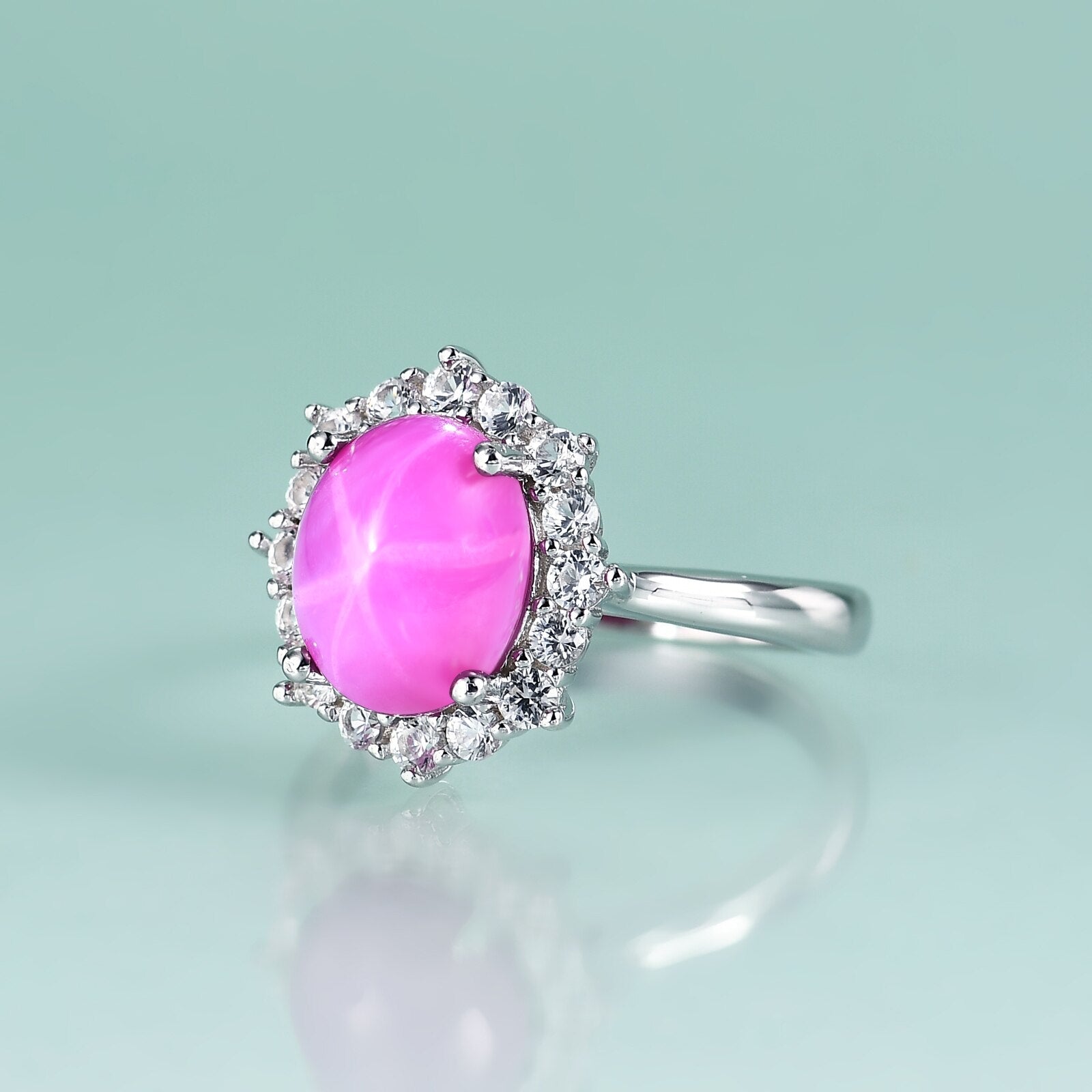 Rubin Ehering Prinzessin Diana Ring | Shop Nory