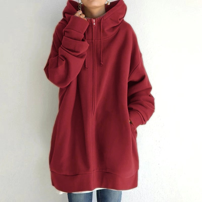 ShopNory | Bequemer Oversize-Winterhoodie Cassandra